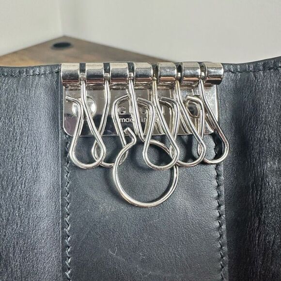 Gucci GG Guccissima Leather 6 Key Case Black - Picture 9 of 16